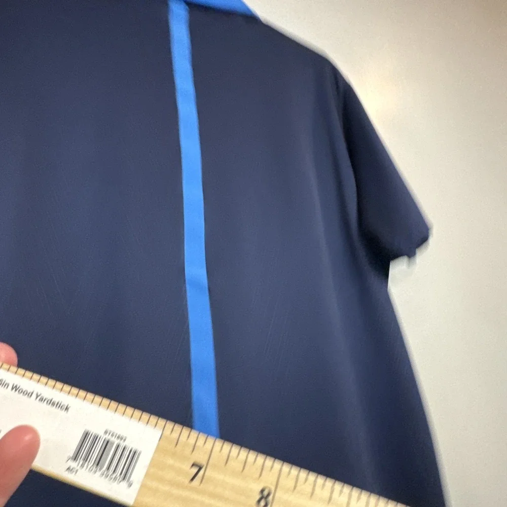 Nike Men's Large Los Angeles Chargers Polo‎ Shirt Blue Dri Fit Bolt NFL Football